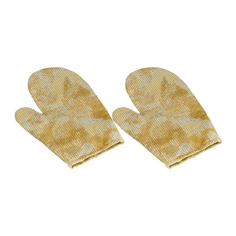 Bellatex Kuchynská chňapka Hadia koža hnedá, 28 x 18 cm, 2 ks