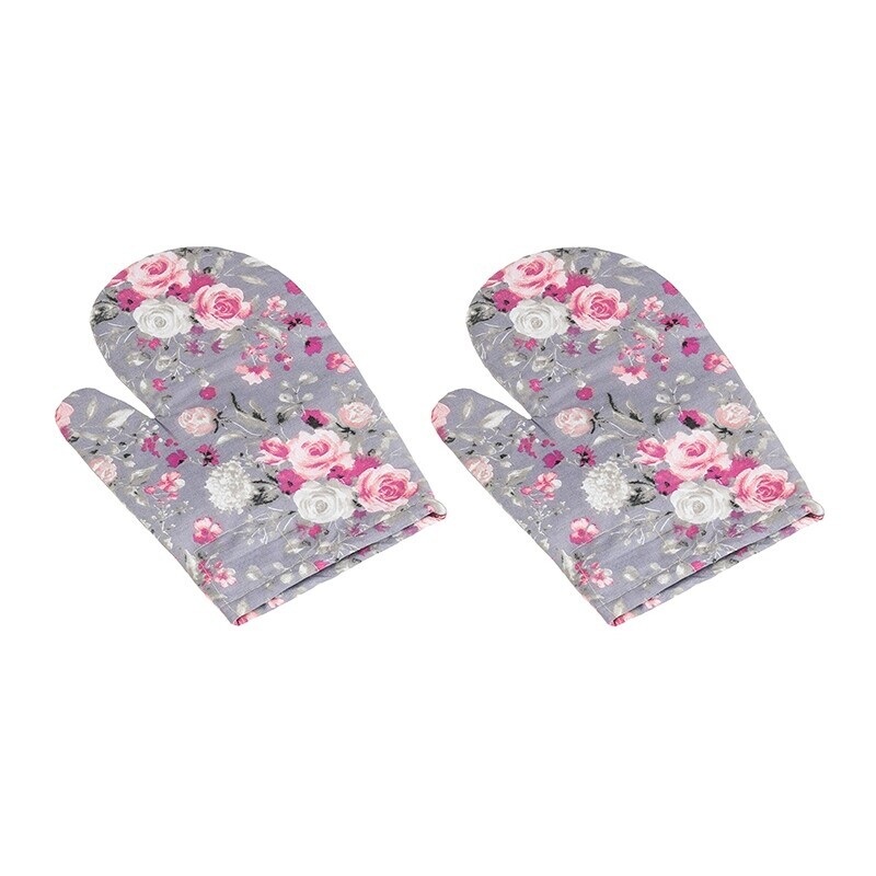 Bellatex Kuchynská chňapka Kvet ružová, 28 x 18 cm, 2 ks