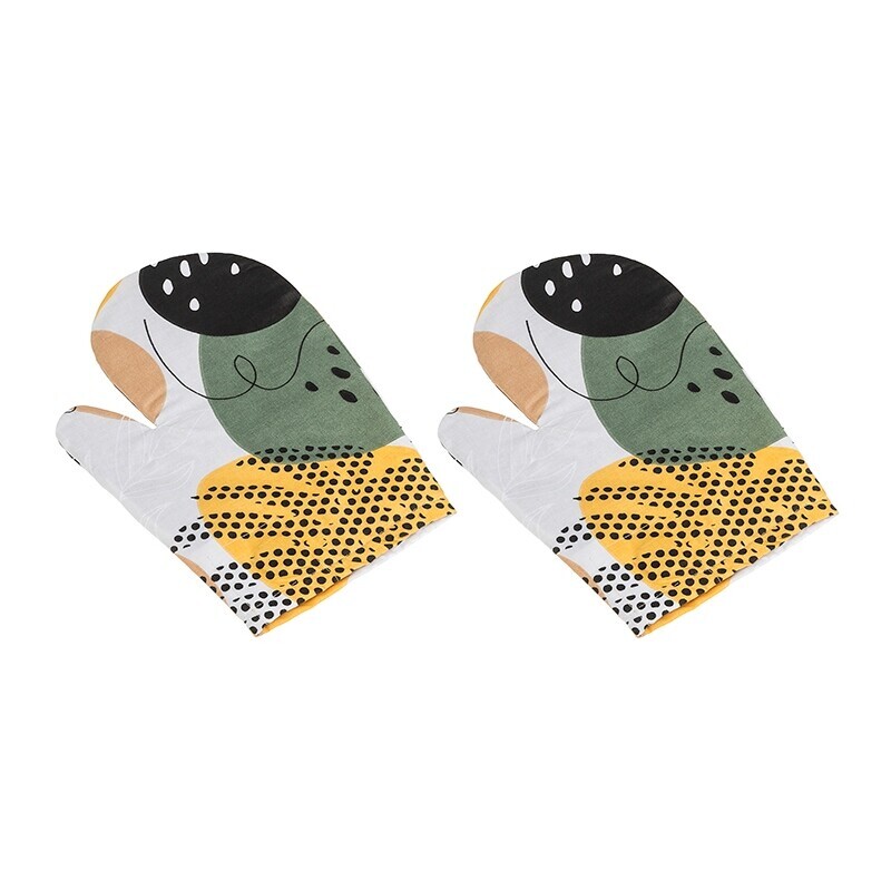 Bellatex Kuchynská chňapka Okruhliaky béžová, 28 x 18 cm, 2 ks