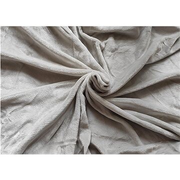 Jahu Plachta na posteľ micro strieborná 180 × 200 × 25 cm