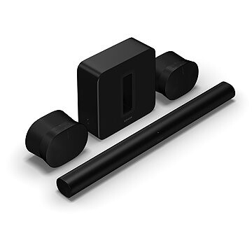 Sonos Arc Ultra černý + Sonos Sub 4 + 2x Sonos Era 300