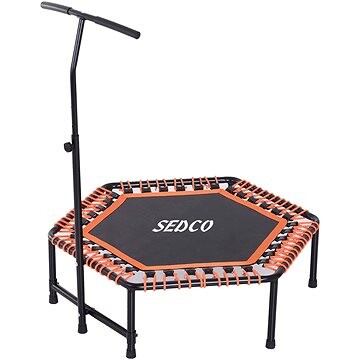 Sedco Hexagon 122 cm, čierna – oranžová