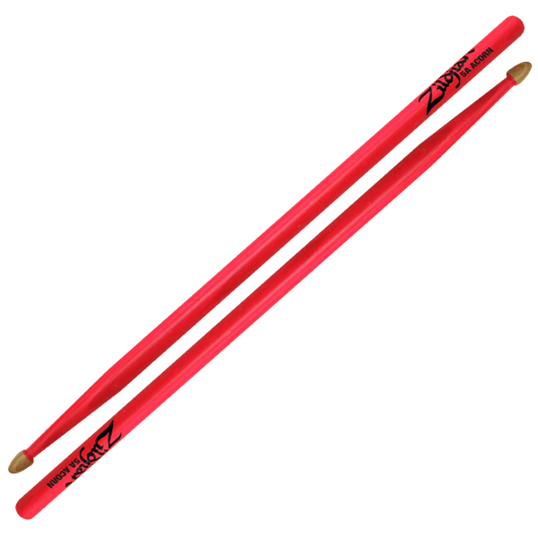 ZILDJIAN 5A Acorn Wood Neon Pink