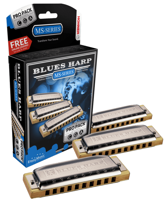 HOHNER Blues Harp MS 532/20 Pro Pack