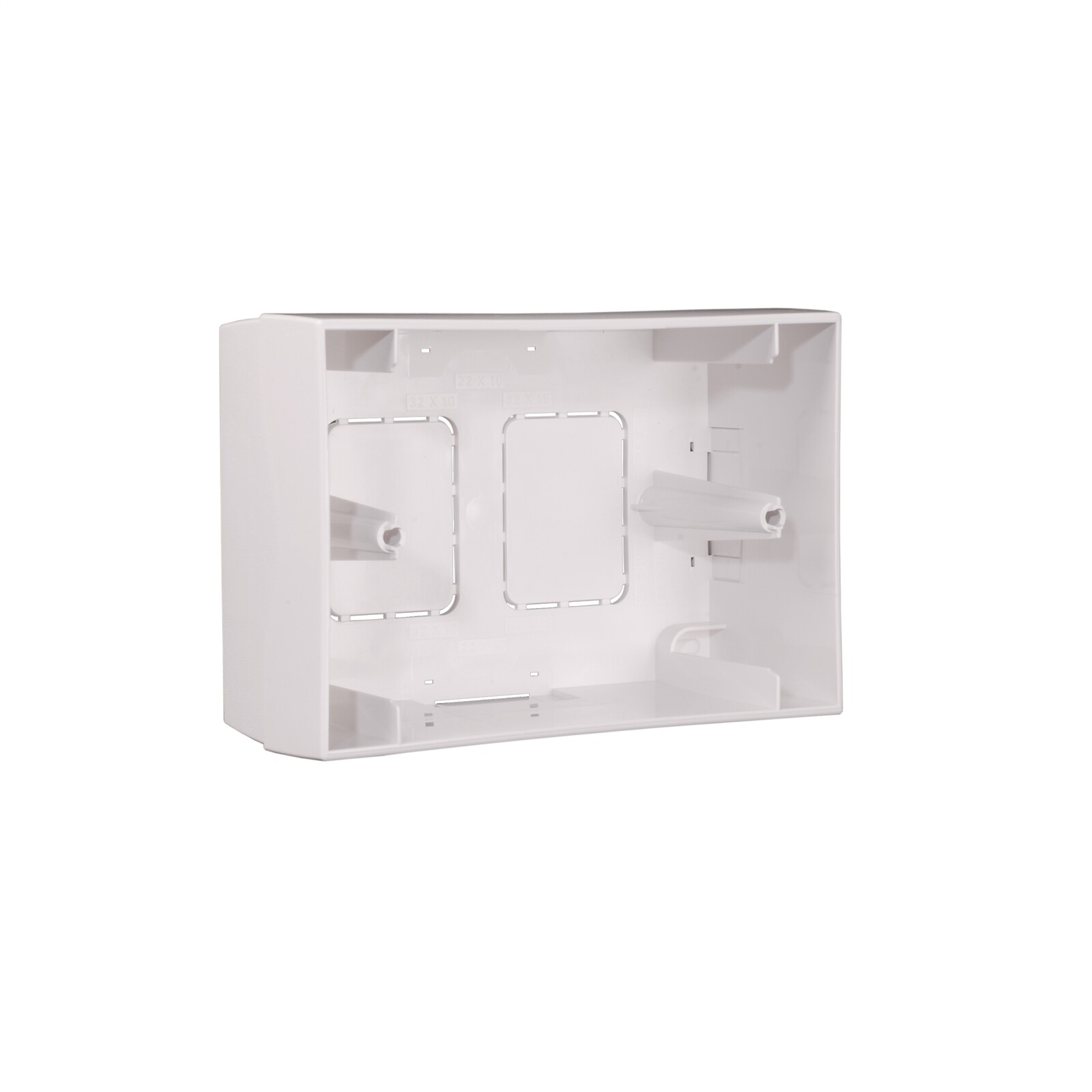 Apart Build on box  for remote panel PM1122R and ZONE4R, white