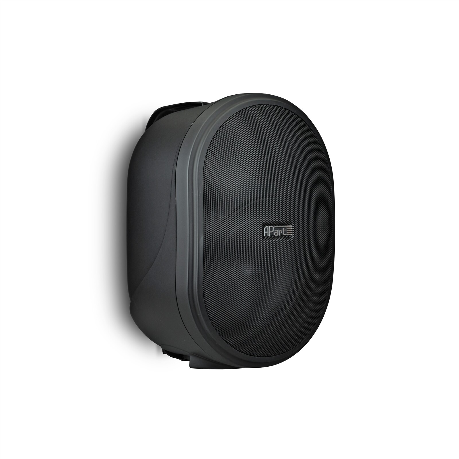 Apart Stereo loudspeaker set with 1 active and 1 passive loudspeaker, 2 x 20watt