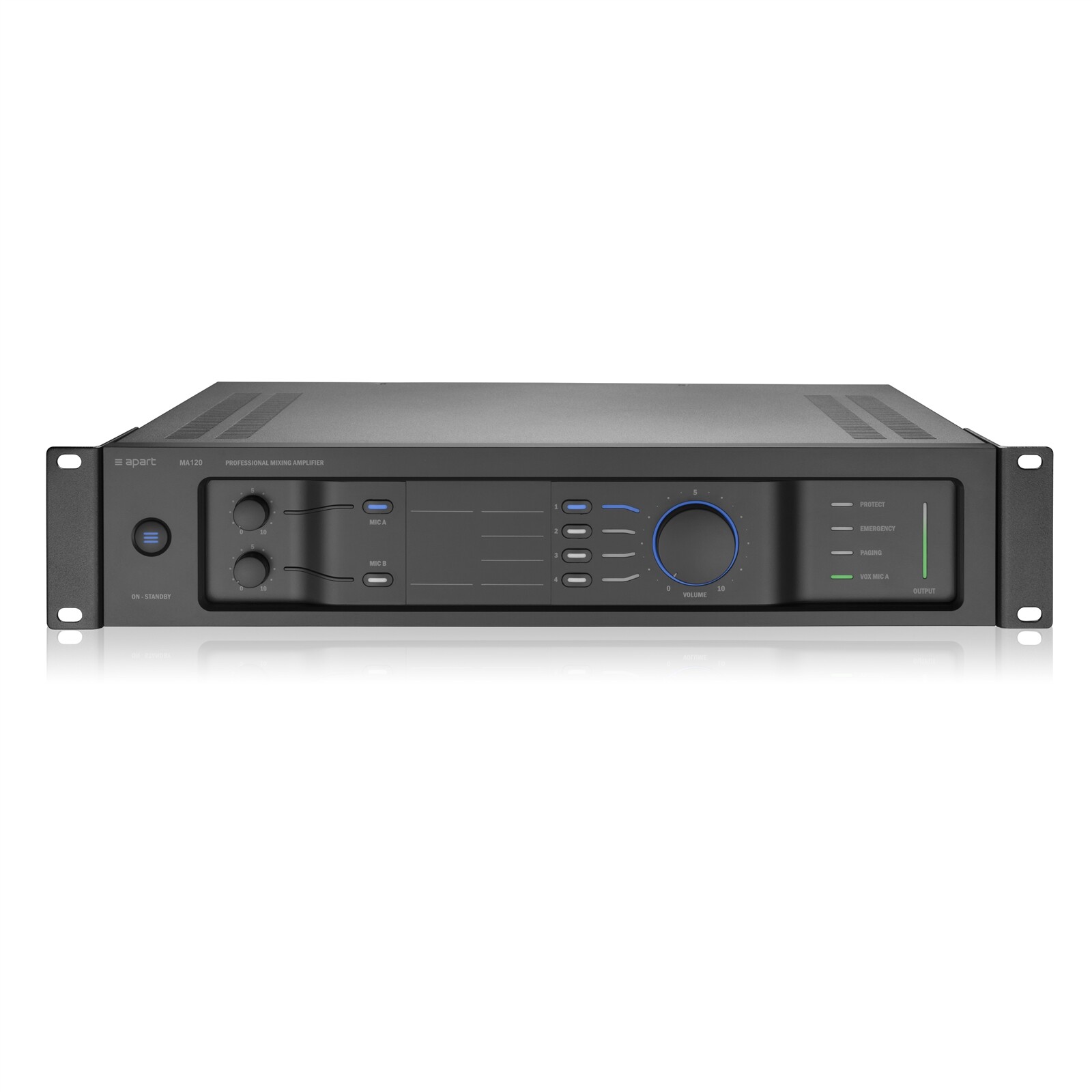 Apart Professional mixing amplifier 120W