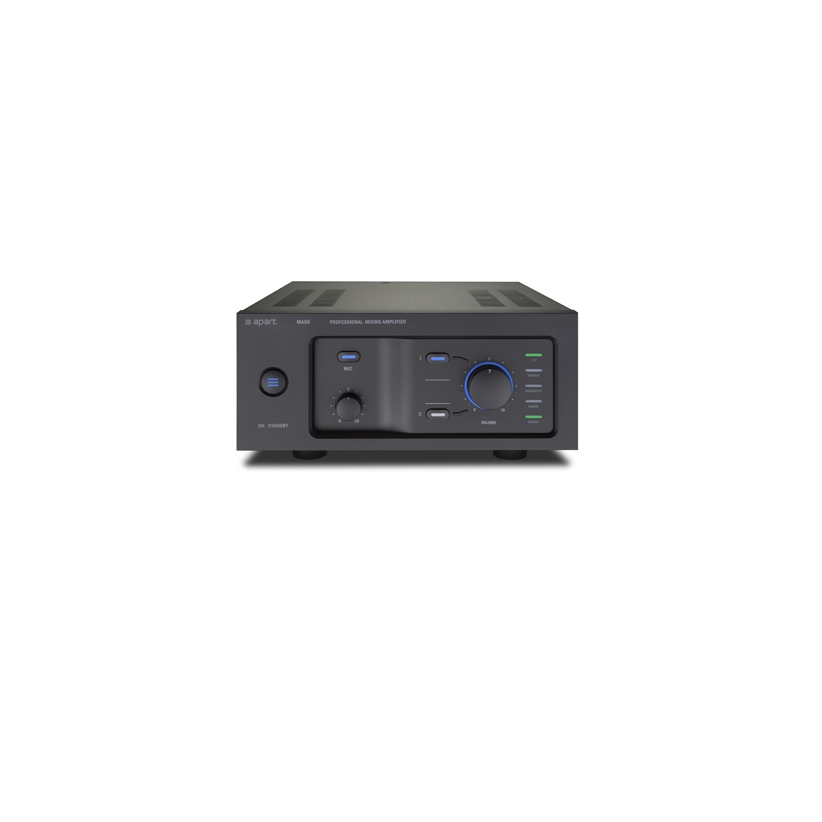 Apart Half rack mixing amplifier, 60W @ 100 volt