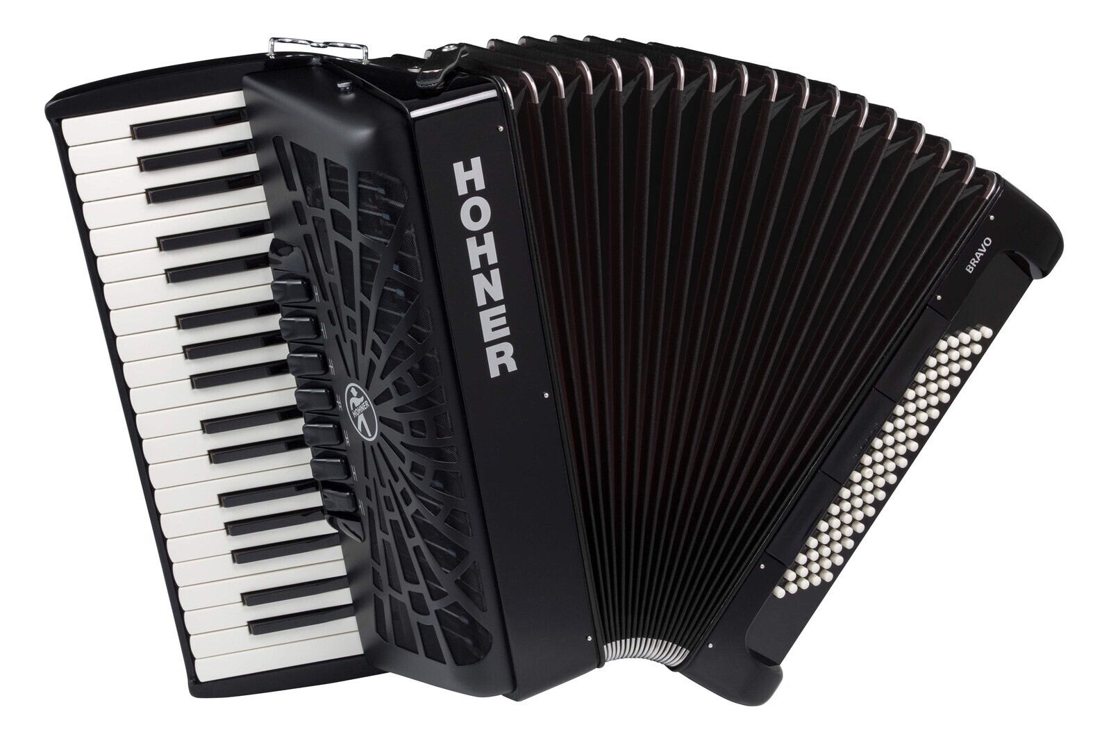 HOHNER Bravo III 80 Black Silent Key