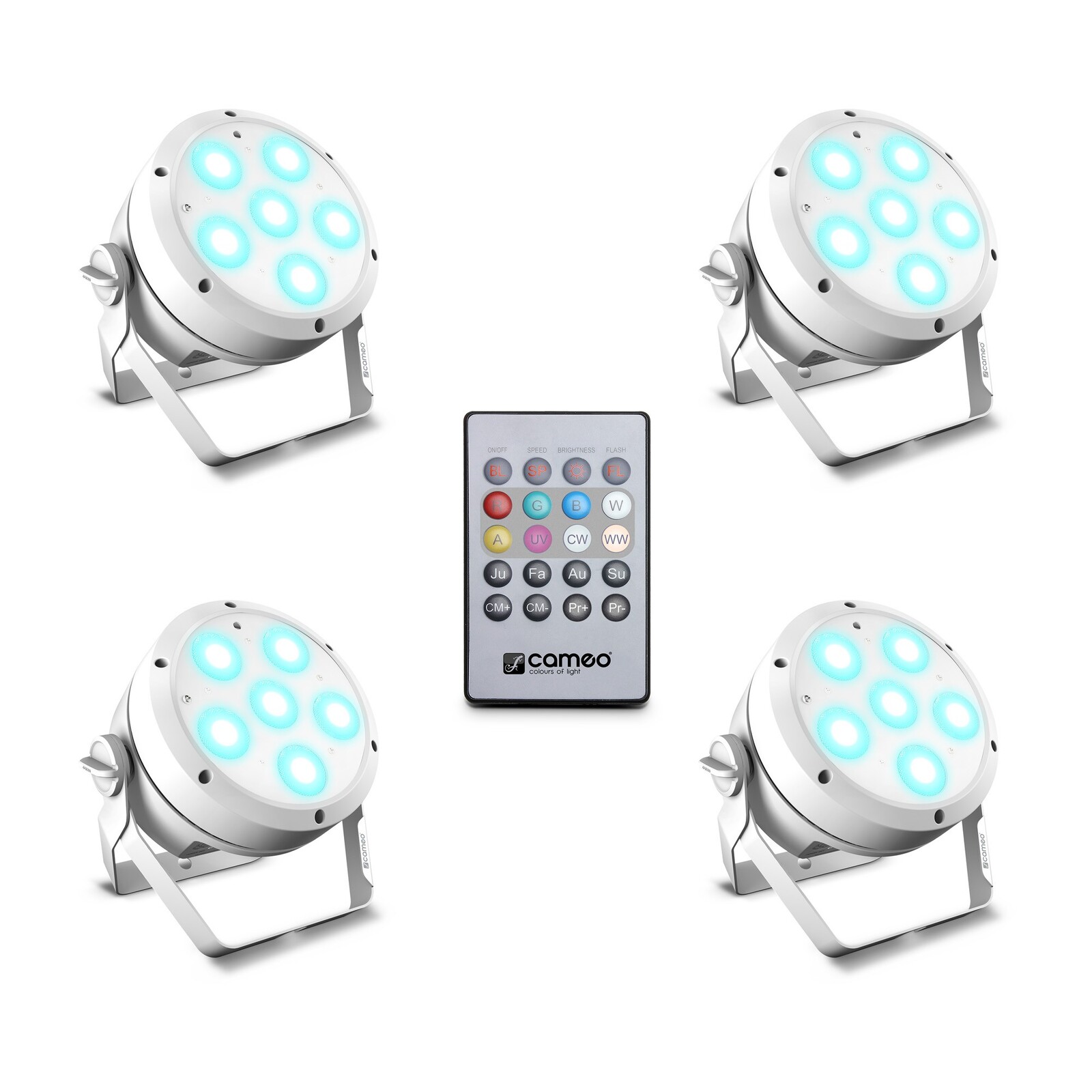 Cameo ROOT PAR 4 White SET 1