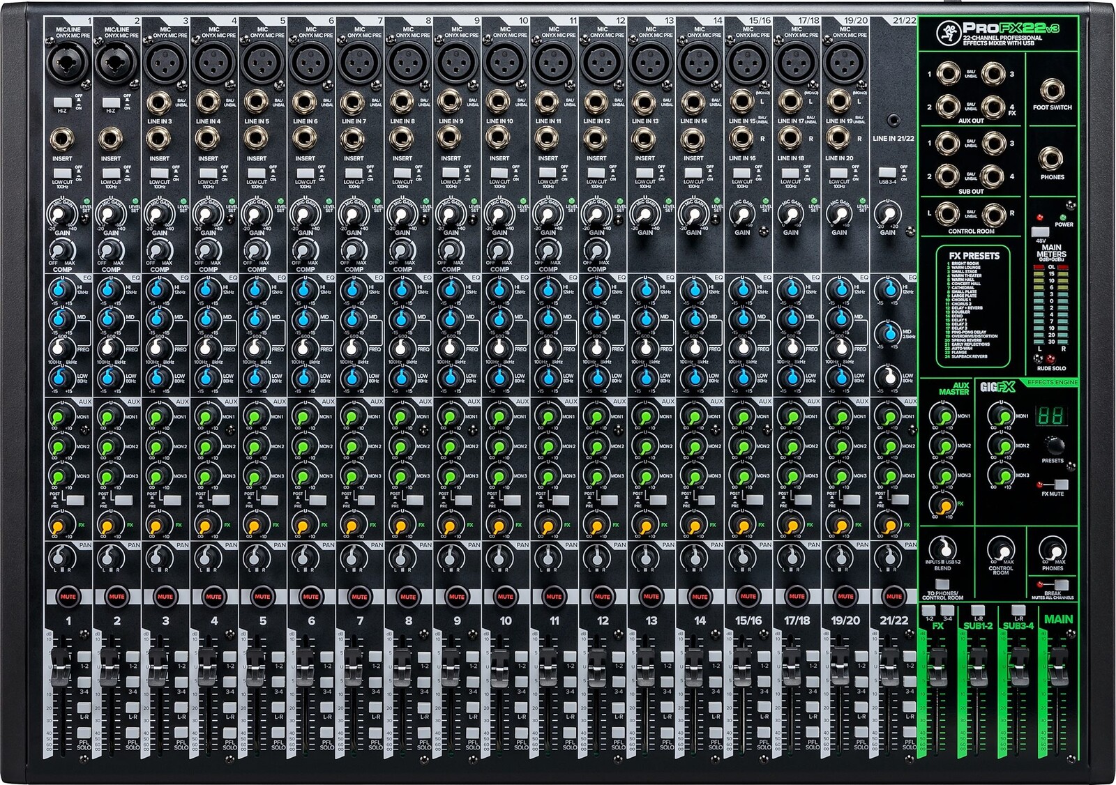 MACKIE ProFX22v3