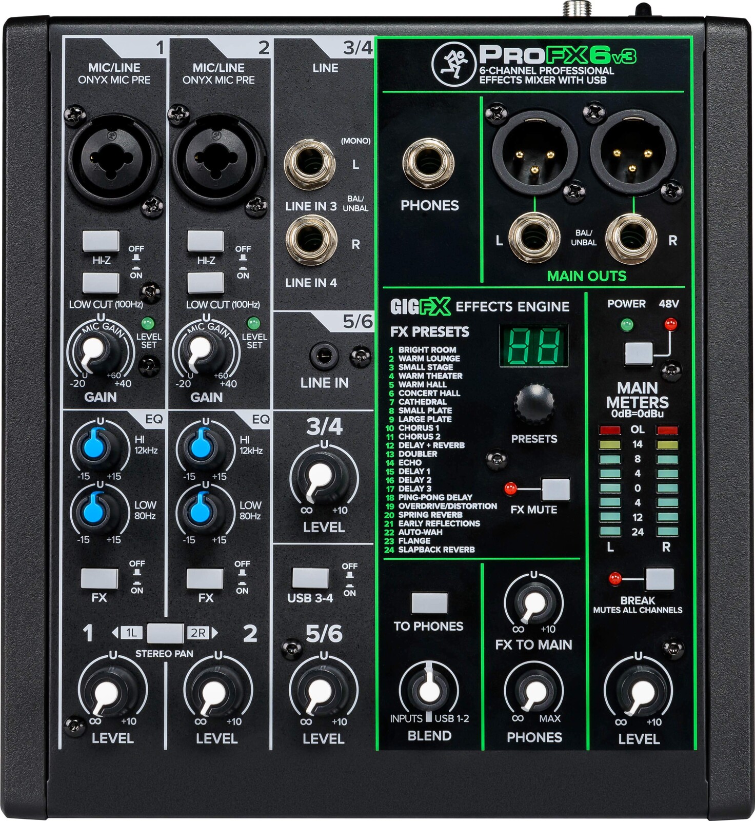 MACKIE ProFX6v3