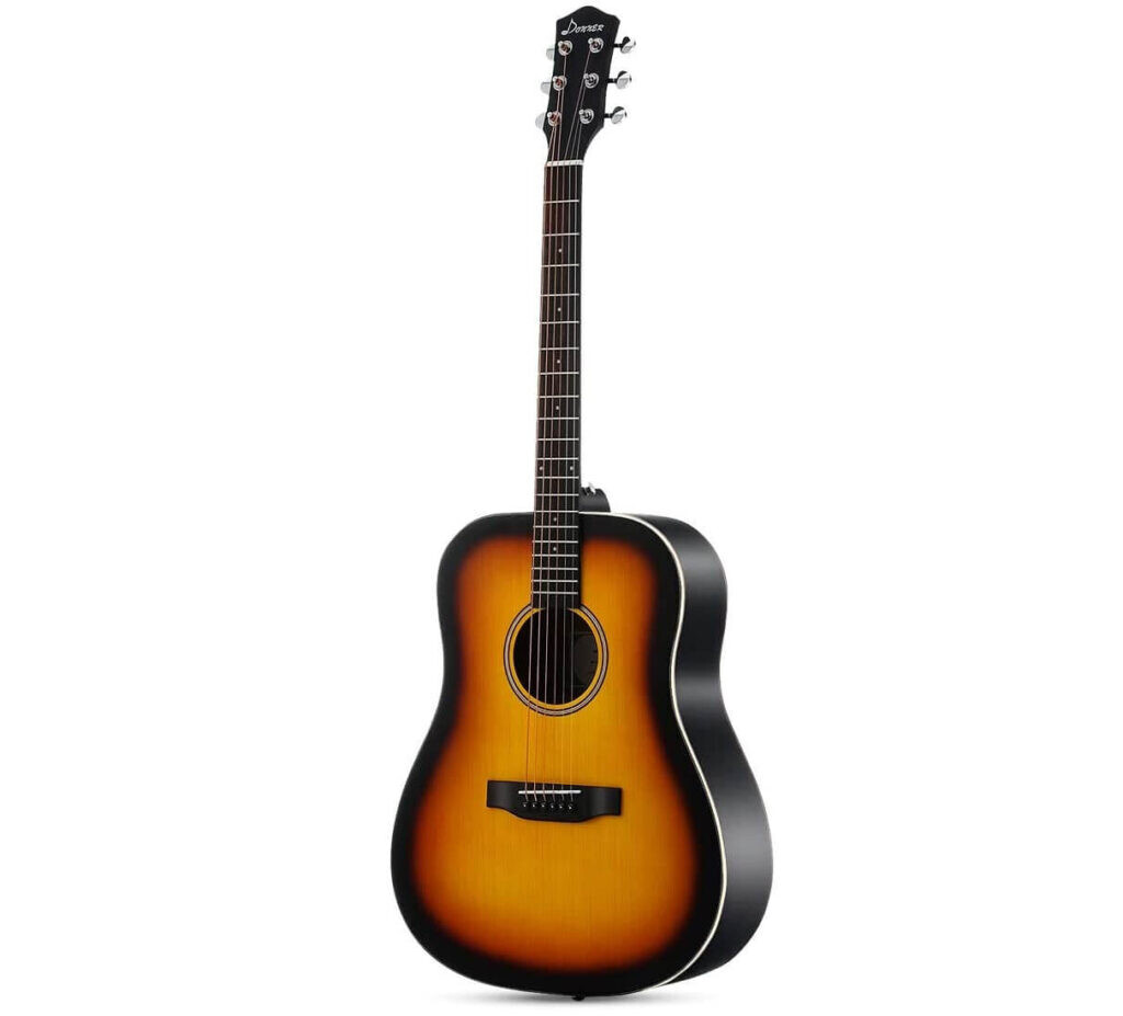 DONNER DAG-1S Sunburst Acoustic Guitar