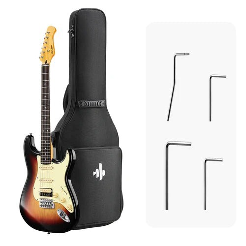 DONNER DST-600 Electric Guitar-3 color sunburst