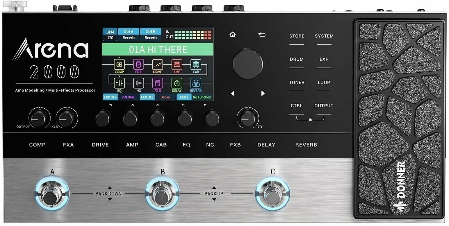 DONNER Arena Series Multi-effects Arena 2000