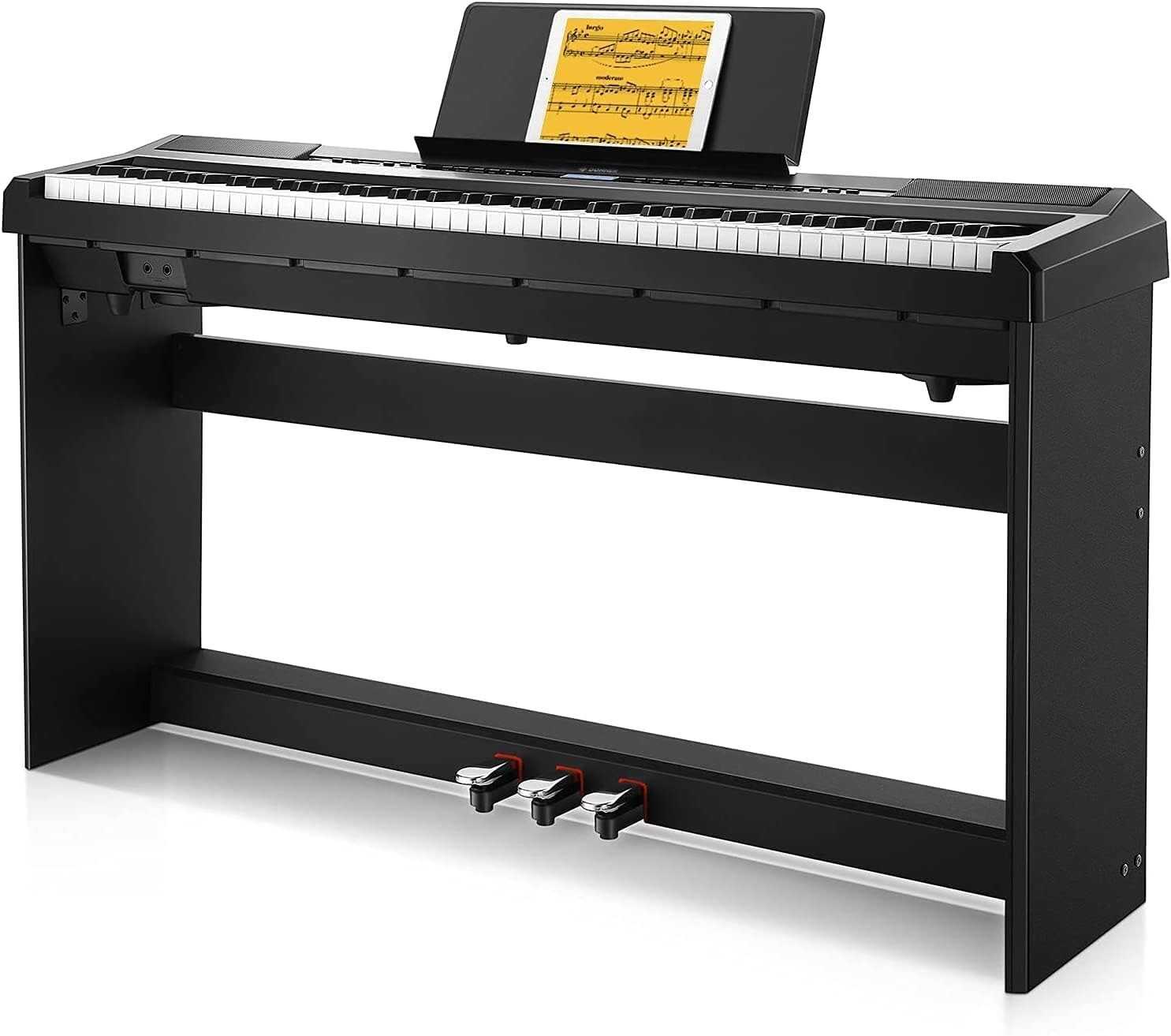 DONNER DEP-20 88 Keys Fully Weighted Piano with Furniture Stand
