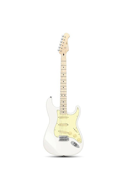 DONNER DST-600 Electric Guitar-flat white