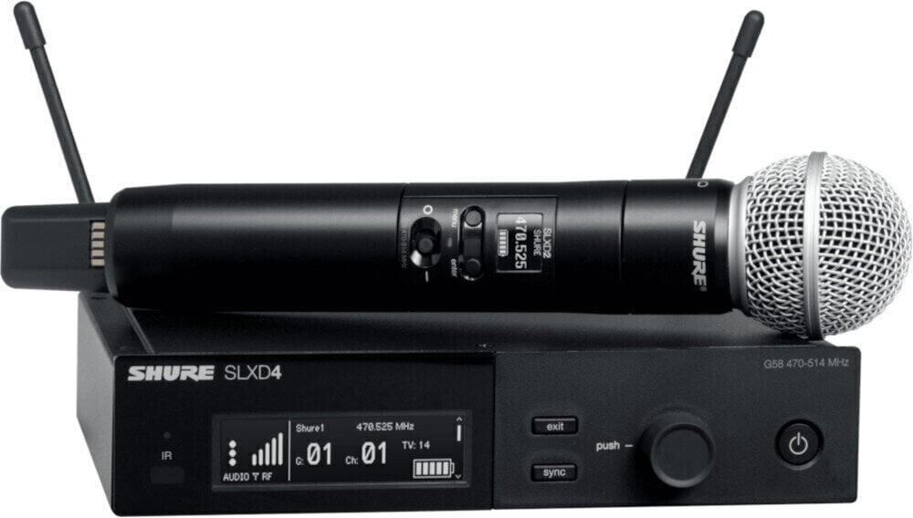 Shure SLXD24E/SM58 G59