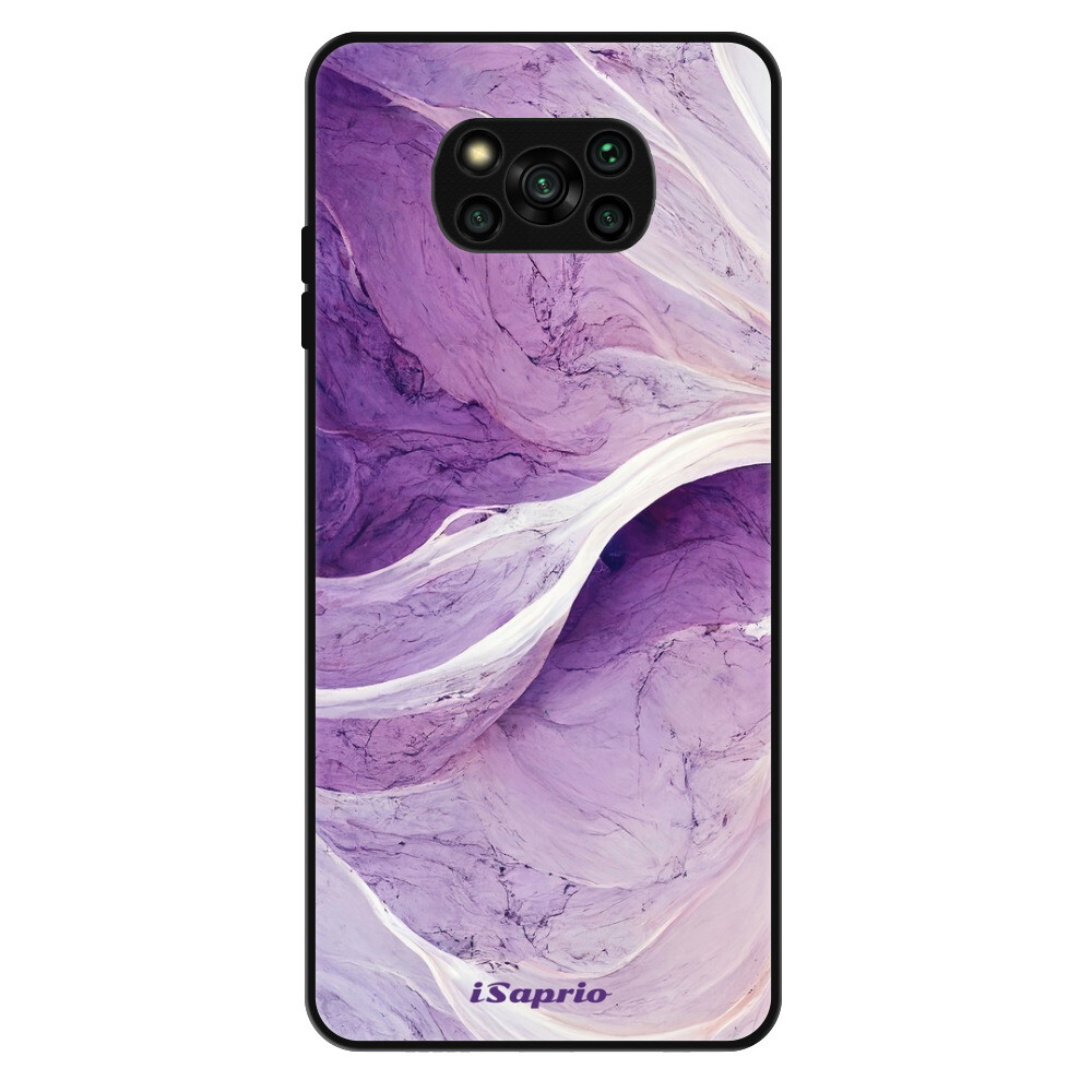 Lesklé puzdro Exclusive iSaprio - Purple Paint 10 - Xiaomi Poco X3 Pro / X3 NFC