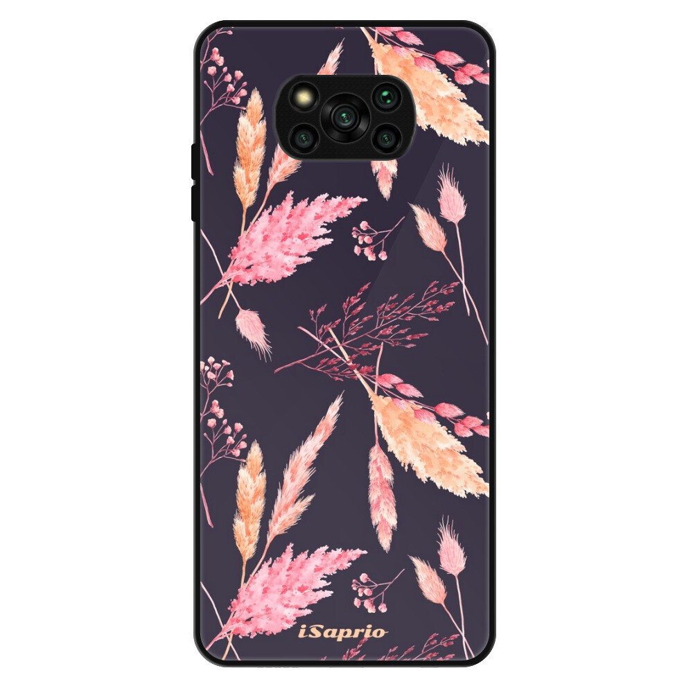 Lesklé puzdro Exclusive iSaprio - Herbal Pattern - Xiaomi Poco X3 Pro / X3 NFC