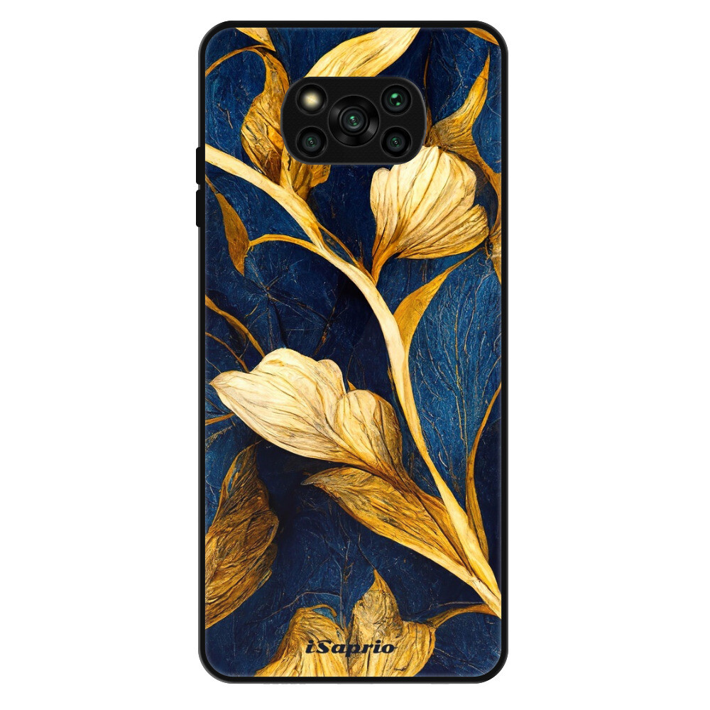 Lesklé puzdro Exclusive iSaprio - Gold Leaves - Xiaomi Poco X3 Pro / X3 NFC