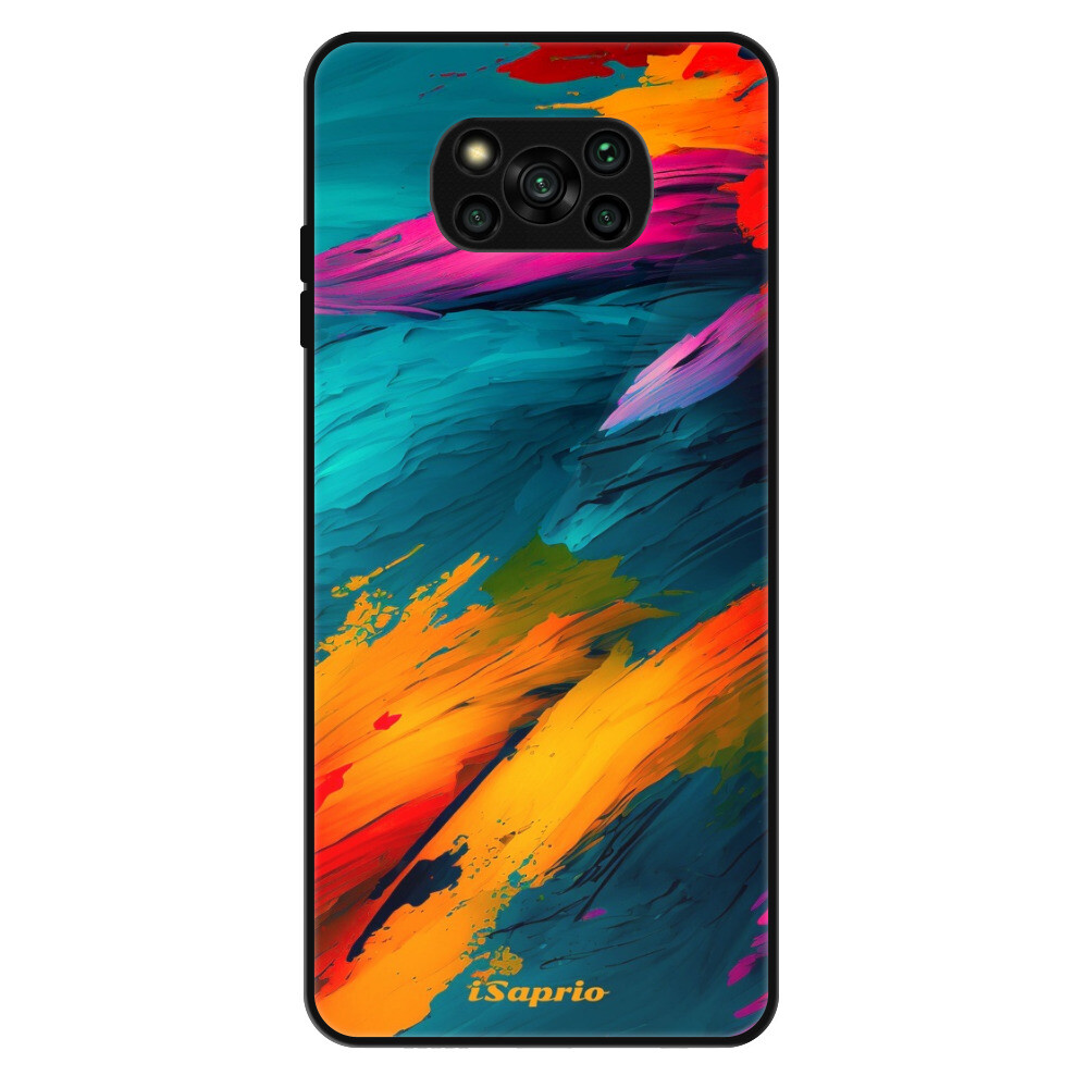 Lesklé puzdro Exclusive iSaprio - Blue Paint - Xiaomi Poco X3 Pro / X3 NFC