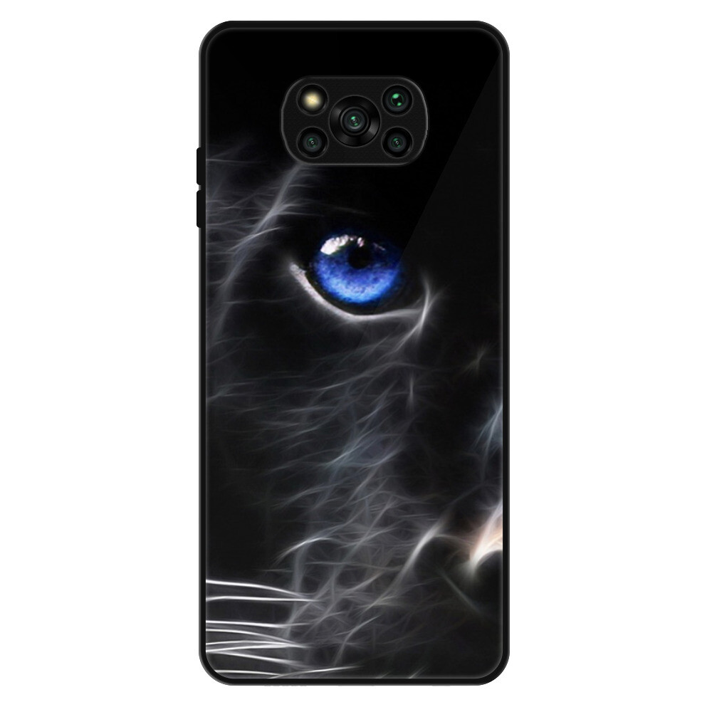 Lesklé puzdro Exclusive iSaprio - Black Puma - Xiaomi Poco X3 Pro / X3 NFC