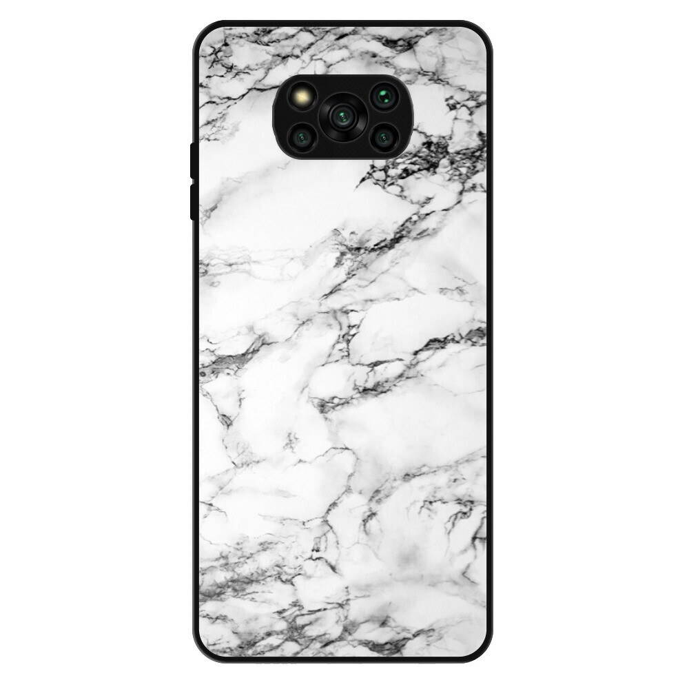 Lesklé puzdro Exclusive iSaprio - White Marble 01 - Xiaomi Poco X3 Pro / X3 NFC