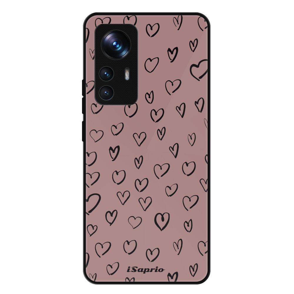 Lesklé puzdro Exclusive iSaprio - Heart Dark - Xiaomi 12T / 12T Pro