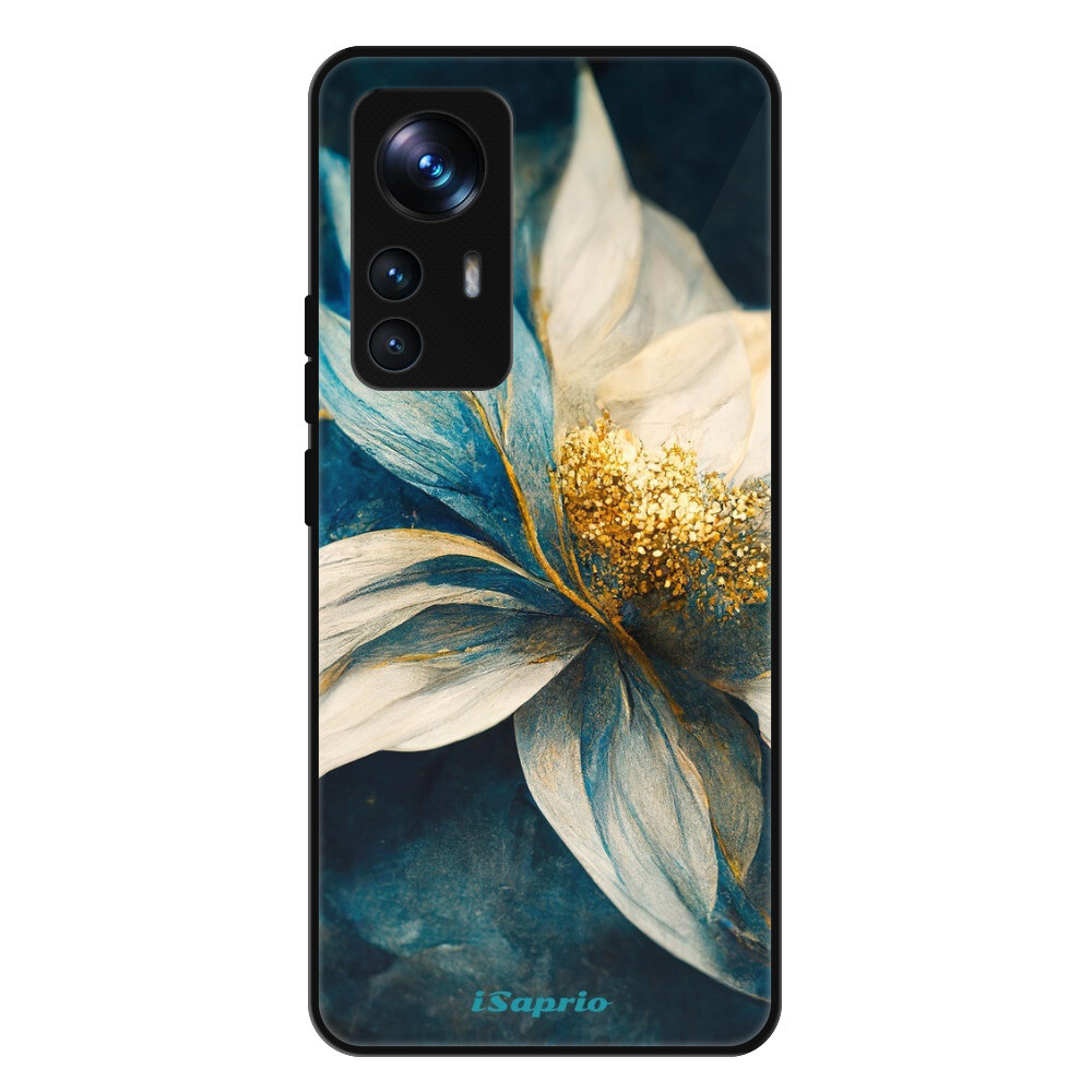 Lesklé puzdro Exclusive iSaprio - Blue Petals - Xiaomi 12T / 12T Pro