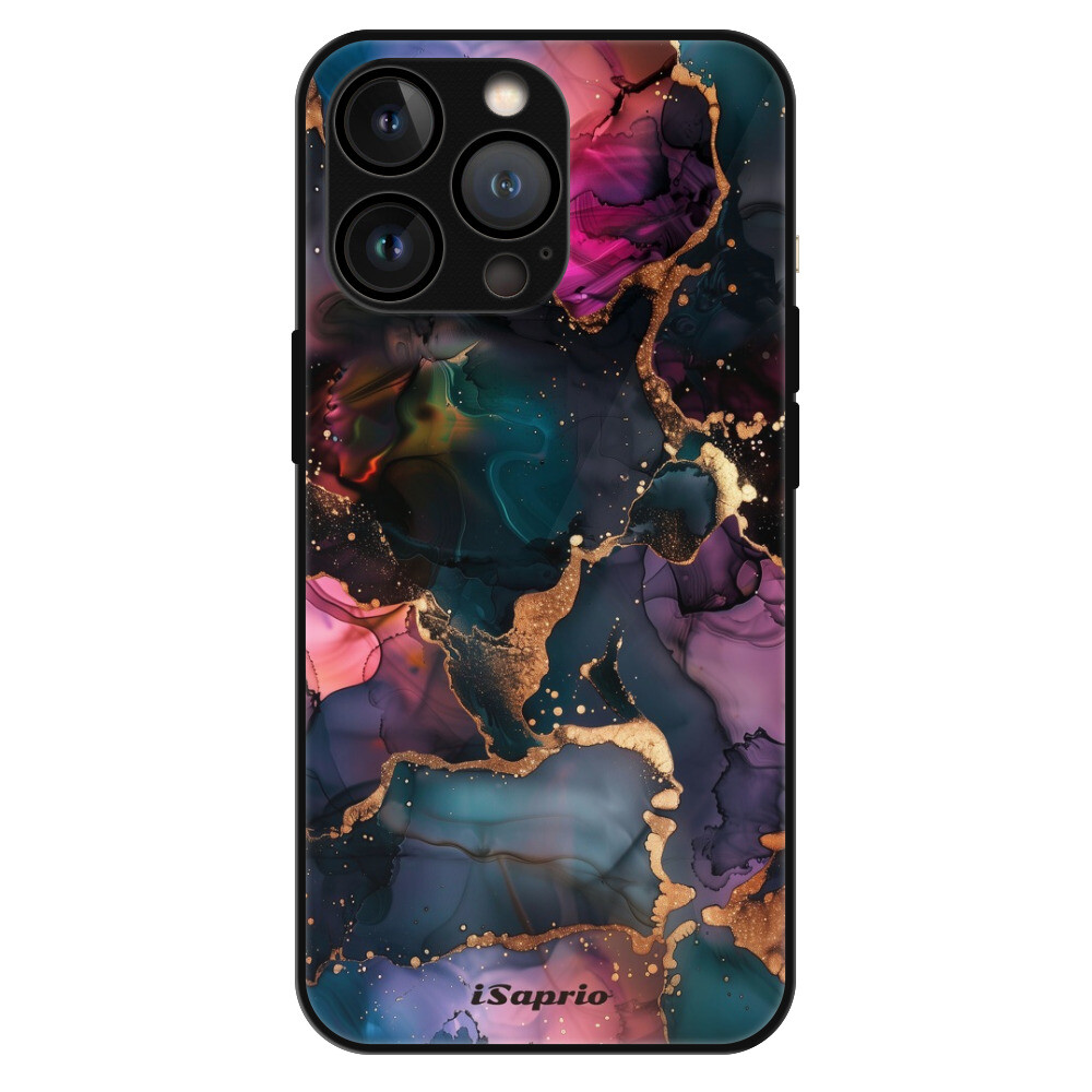 Lesklé puzdro MagSafe iSaprio - Dark Marble 10 - iPhone 13 Pro Max