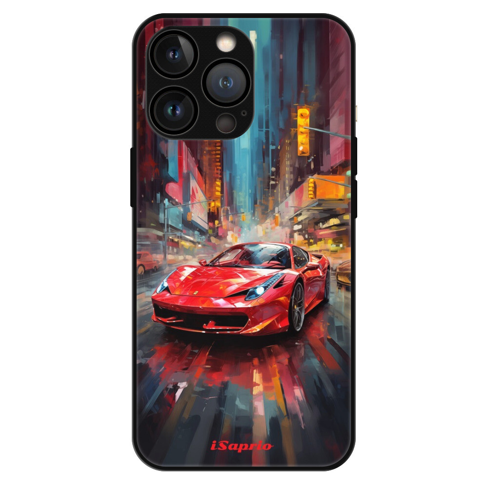 Lesklé puzdro MagSafe iSaprio - Ferrari - iPhone 13 Pro Max