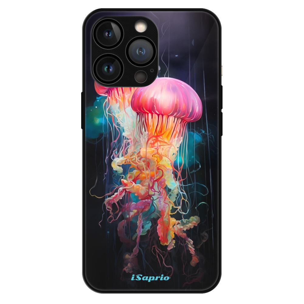 Lesklé puzdro MagSafe iSaprio - Abstract Jellyfish - iPhone 13 Pro Max