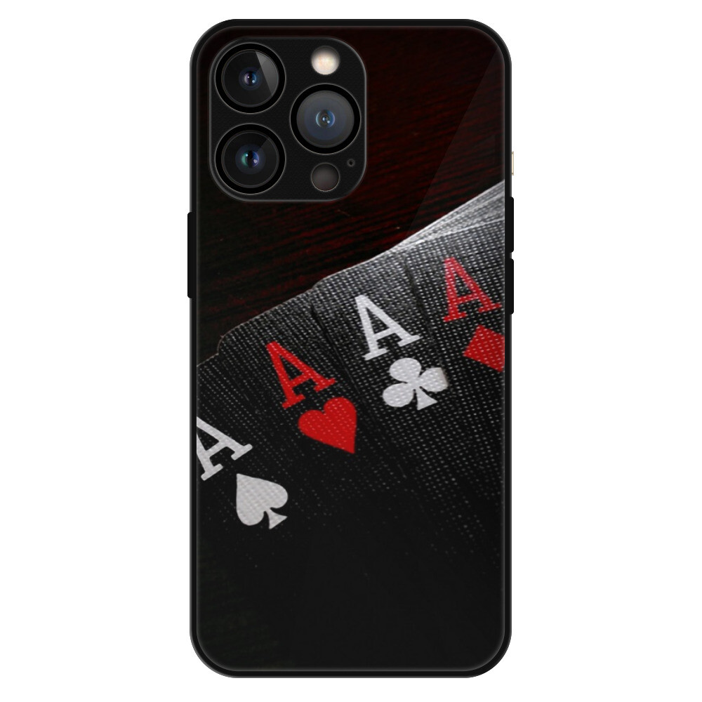 Lesklé puzdro MagSafe iSaprio - Poker - iPhone 13 Pro Max