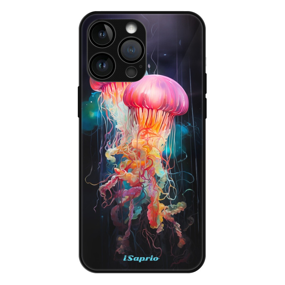 Lesklé puzdro MagSafe iSaprio - Abstract Jellyfish - iPhone 14 Pro Max