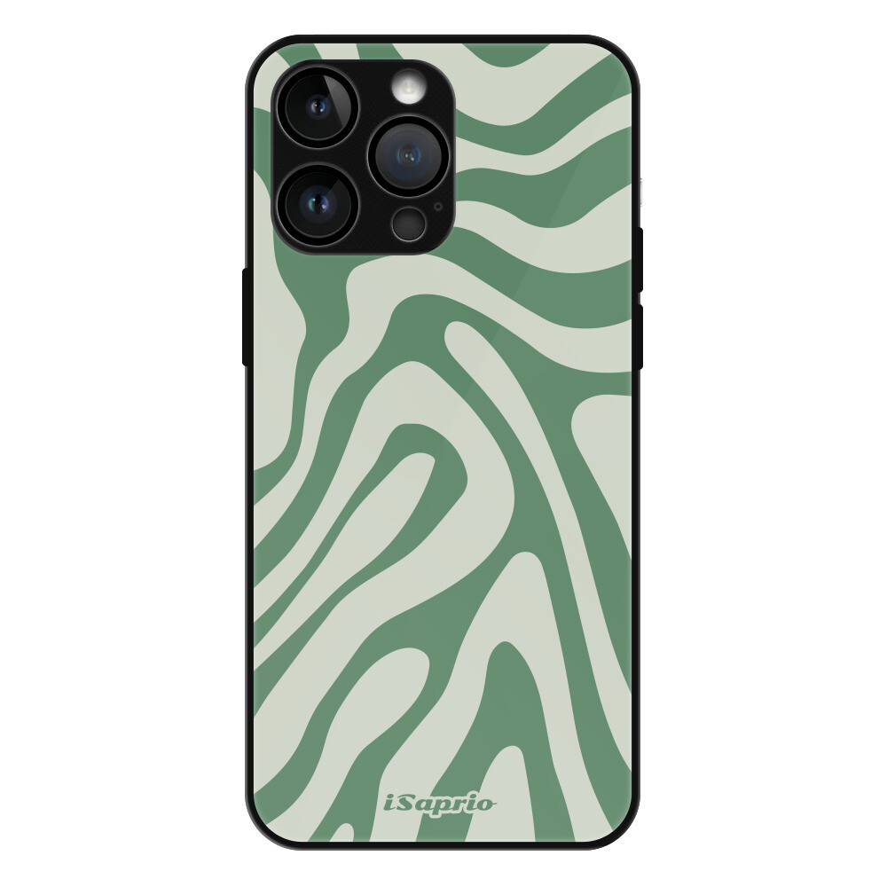Lesklé puzdro MagSafe iSaprio - Zebra Green - iPhone 14 Pro Max