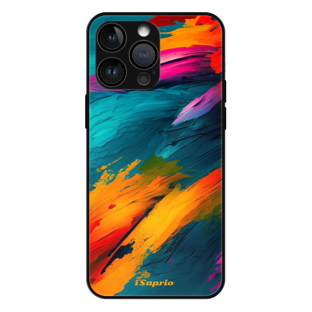 Lesklé puzdro MagSafe iSaprio - Blue Paint - iPhone 14 Pro Max