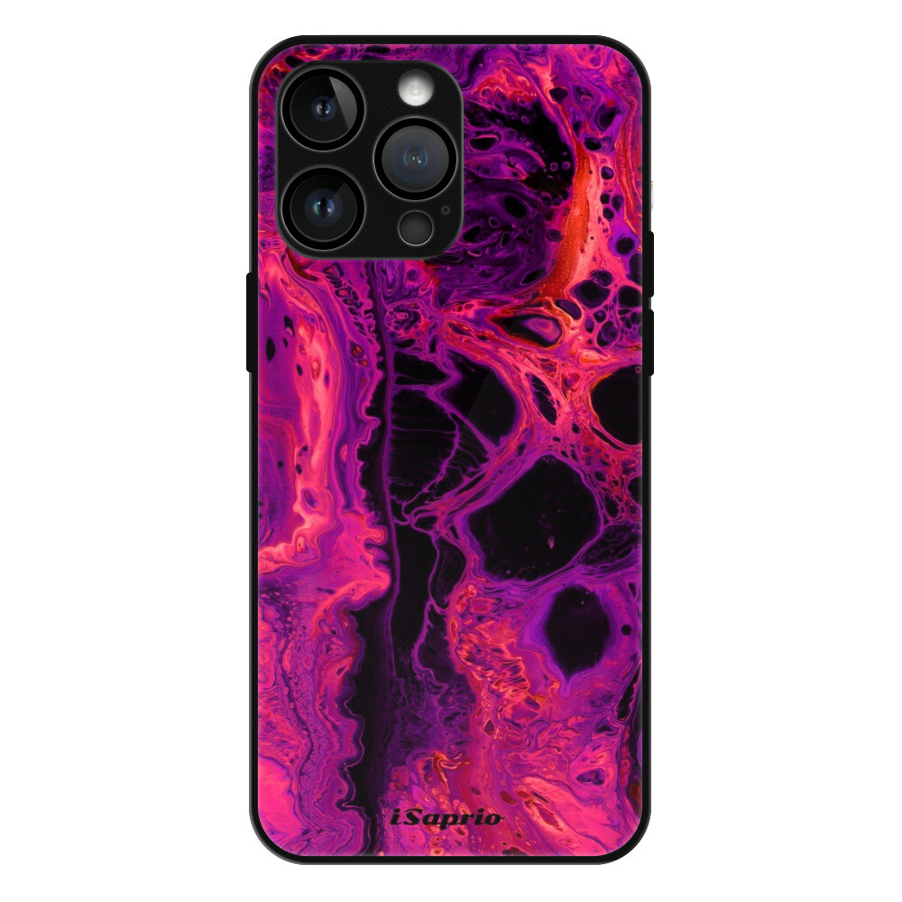 Lesklé puzdro MagSafe iSaprio - Abstract Dark 01 - iPhone 14 Pro Max