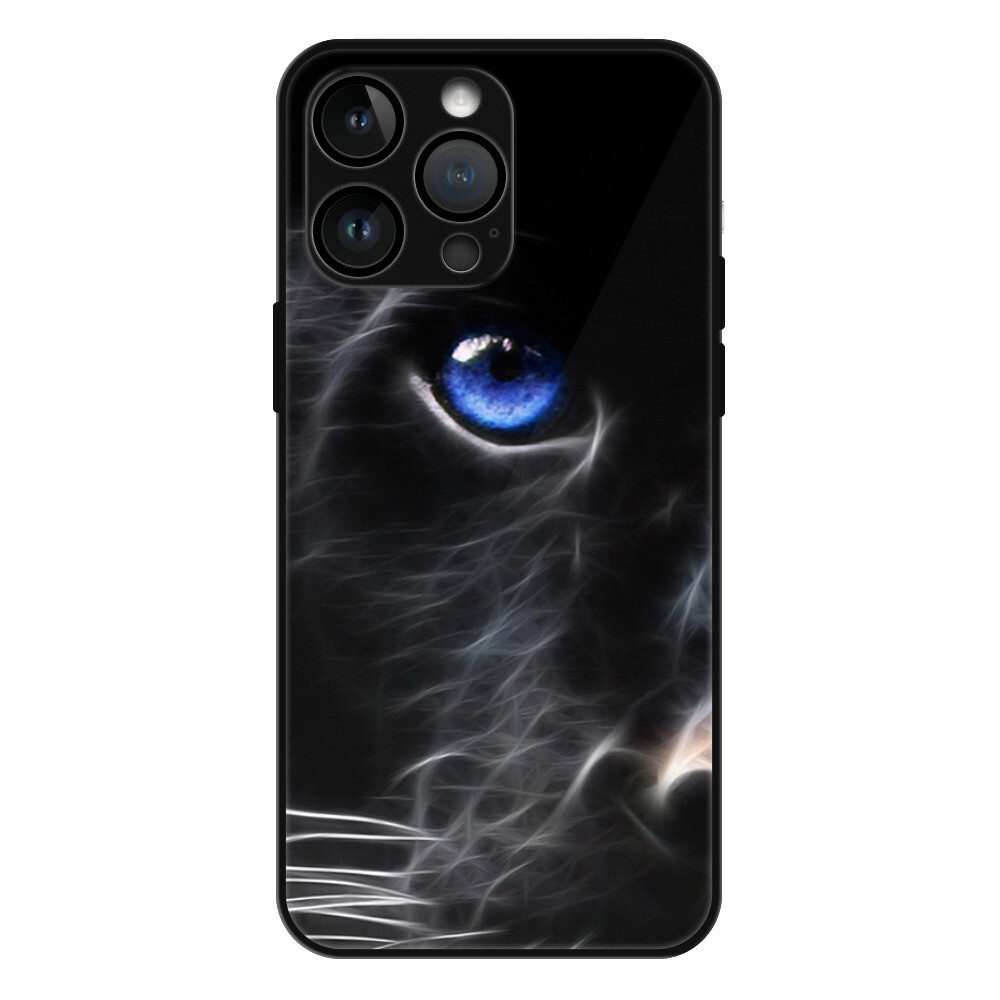 Lesklé puzdro MagSafe iSaprio - Black Puma - iPhone 14 Pro Max