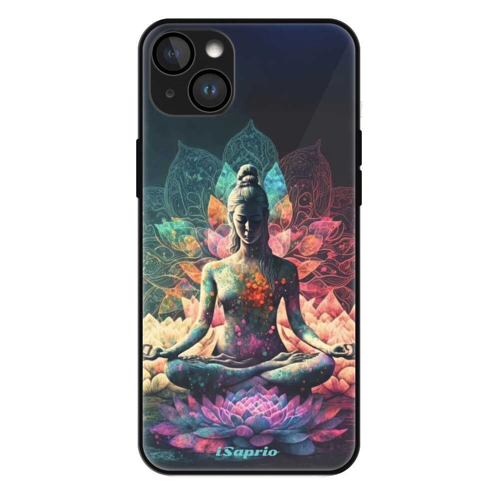 Lesklé puzdro MagSafe iSaprio - Yoga - iPhone 14 Plus