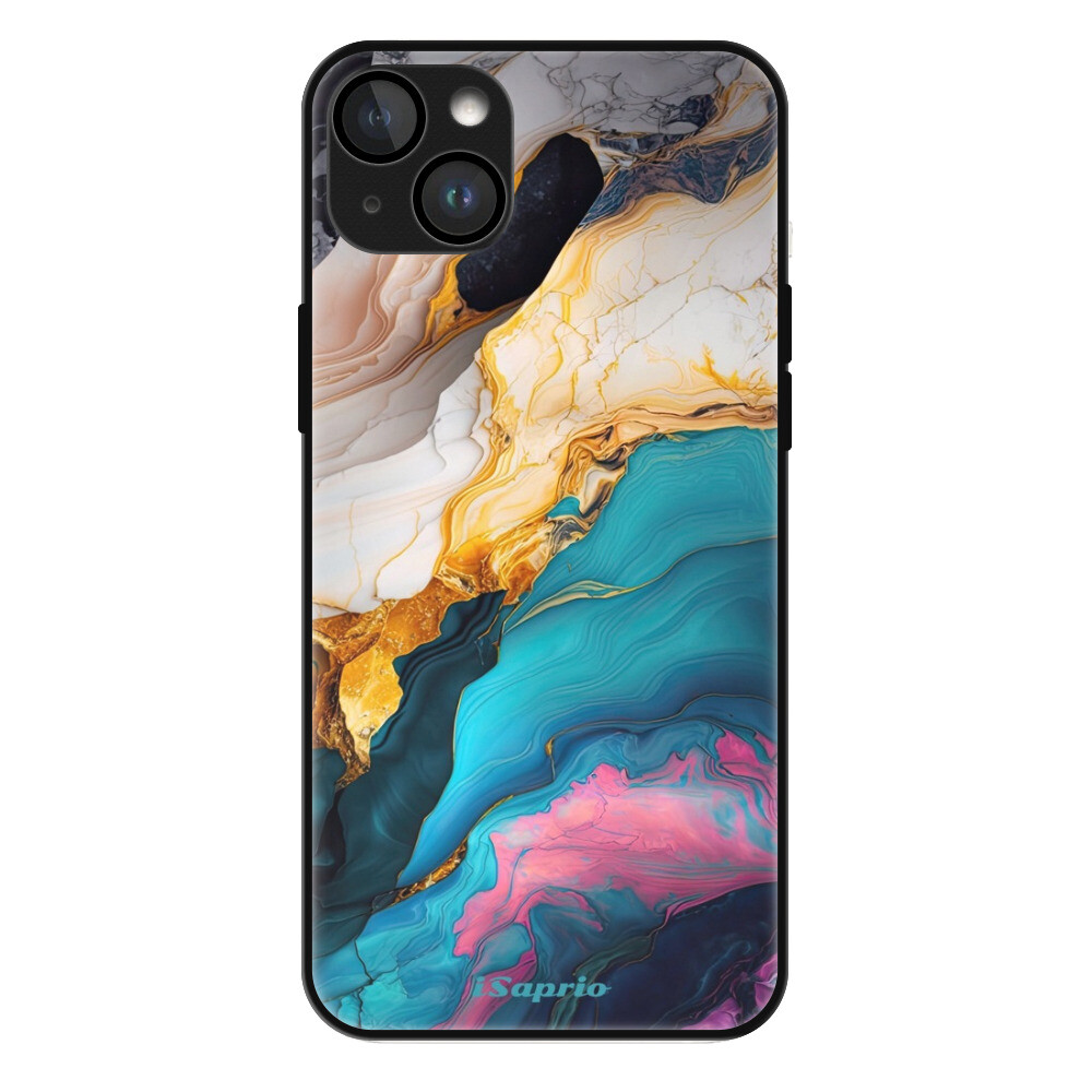 Lesklé puzdro MagSafe iSaprio - Color Marble 21 - iPhone 14 Plus