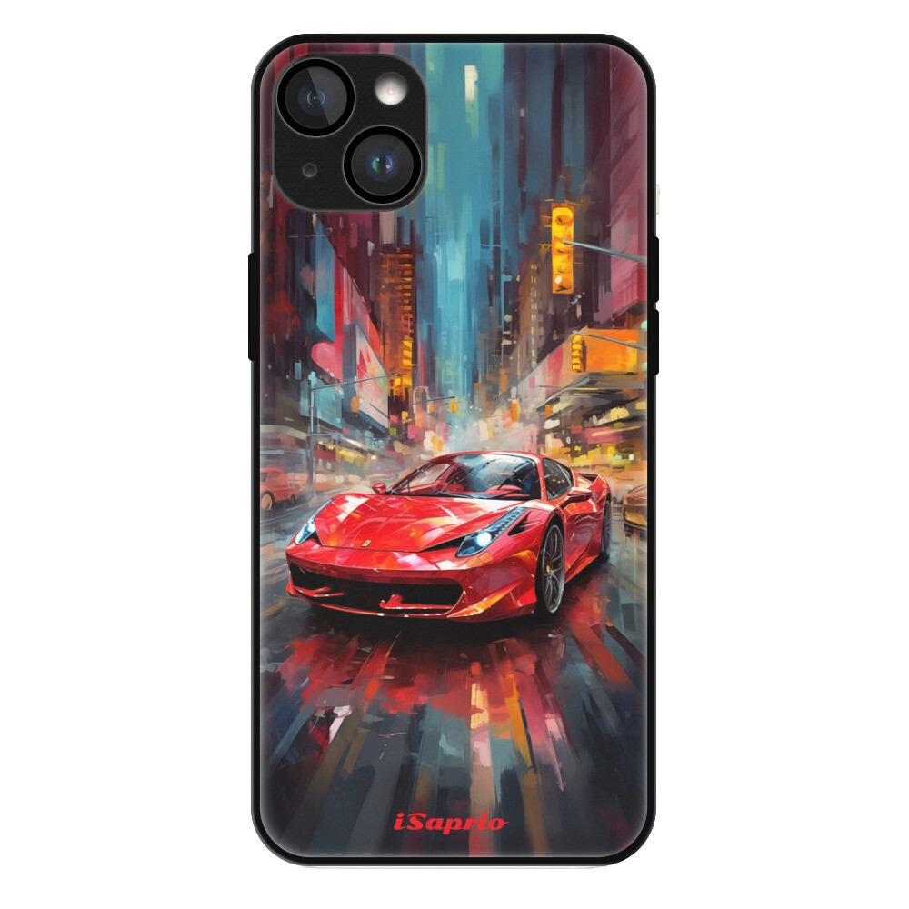 Lesklé puzdro MagSafe iSaprio - Ferrari - iPhone 14 Plus