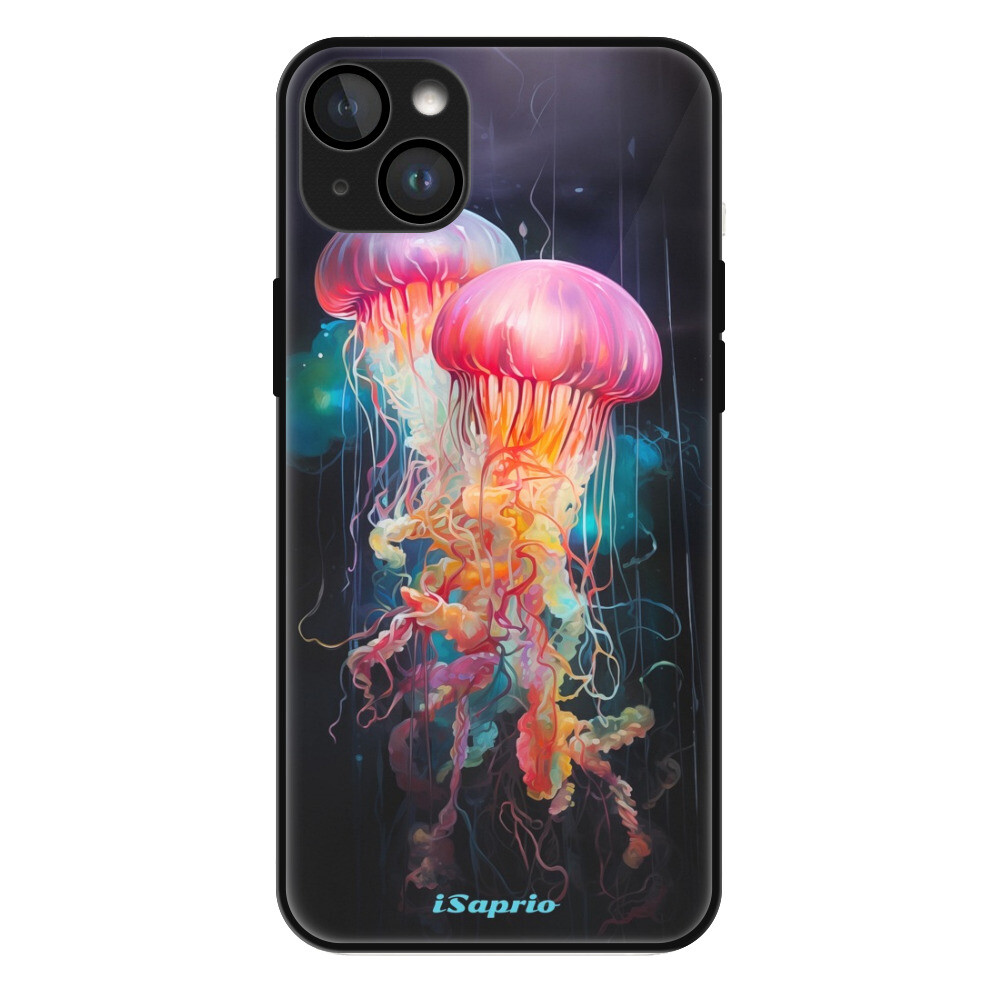 Lesklé puzdro MagSafe iSaprio - Abstract Jellyfish - iPhone 14 Plus