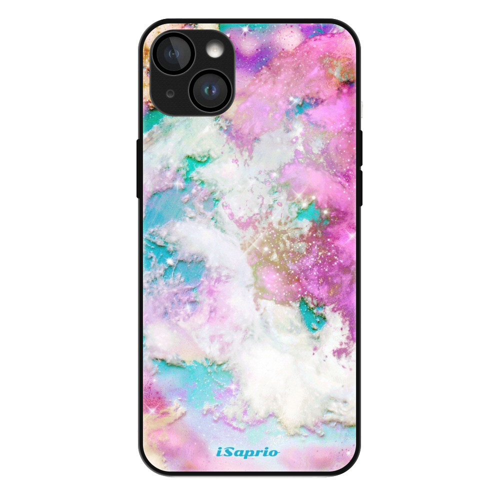 Lesklé puzdro MagSafe iSaprio - Galactic Paper - iPhone 14 Plus