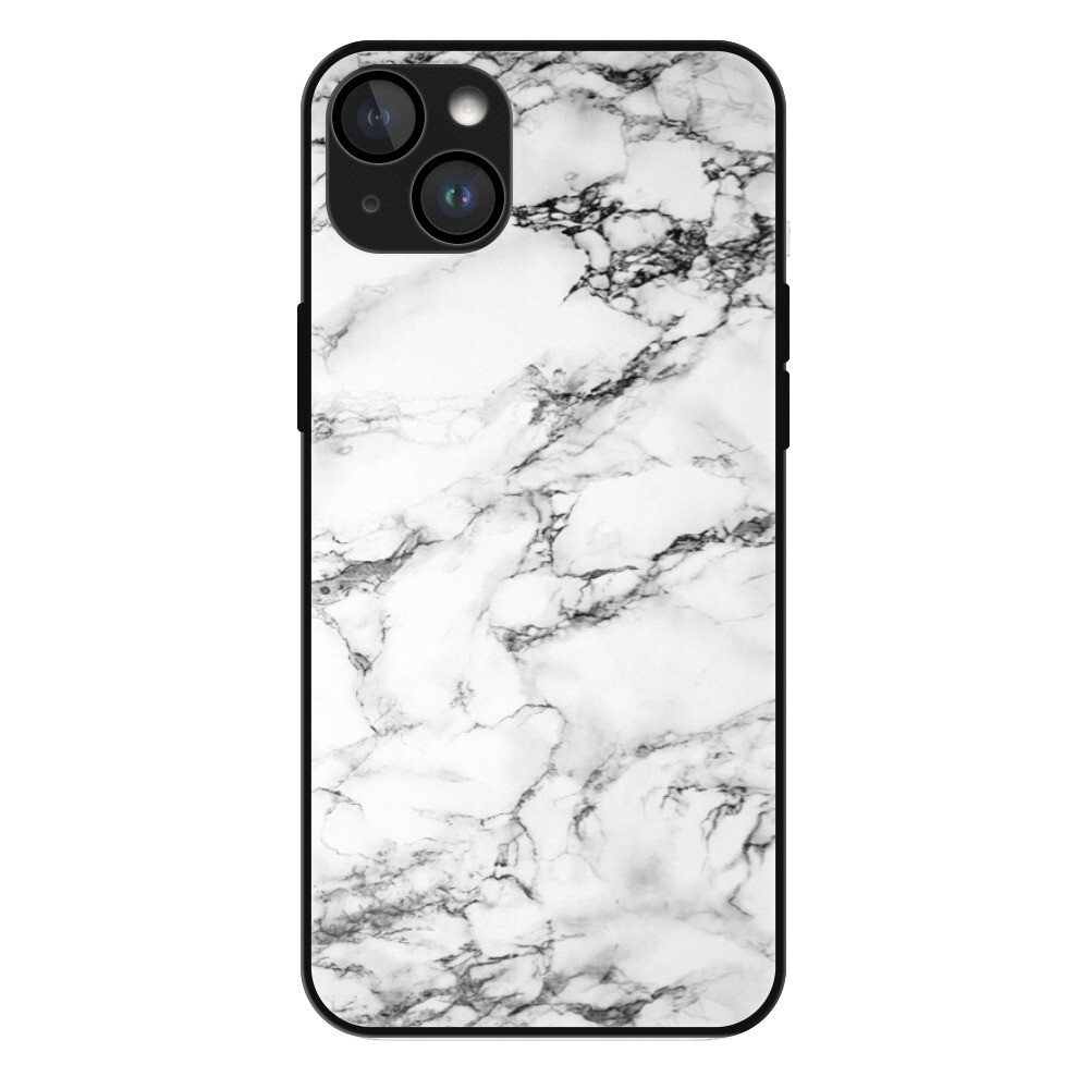 Lesklé puzdro MagSafe iSaprio - White Marble 01 - iPhone 14 Plus