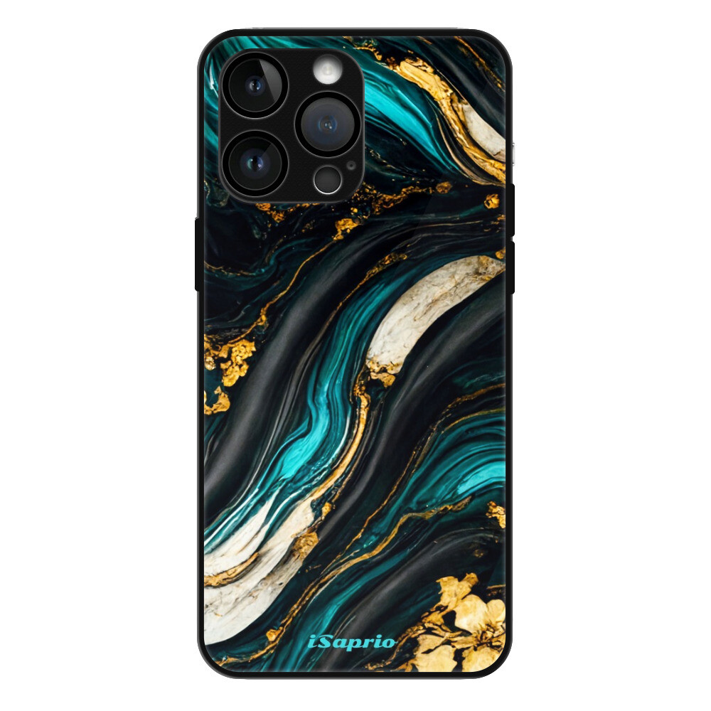 Lesklé puzdro MagSafe iSaprio - Dark Paint 10 - iPhone 15 Pro Max