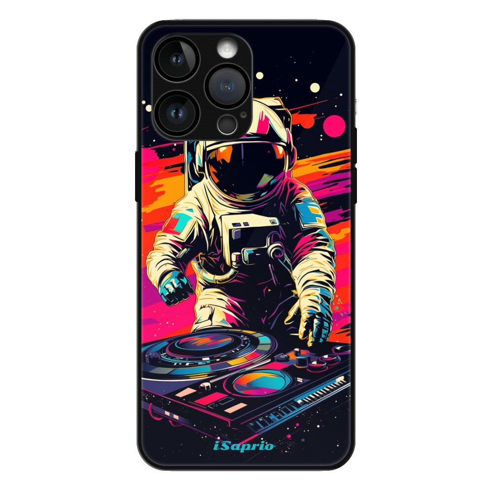 Lesklé puzdro MagSafe iSaprio - Astronaut DJ - iPhone 15 Pro Max