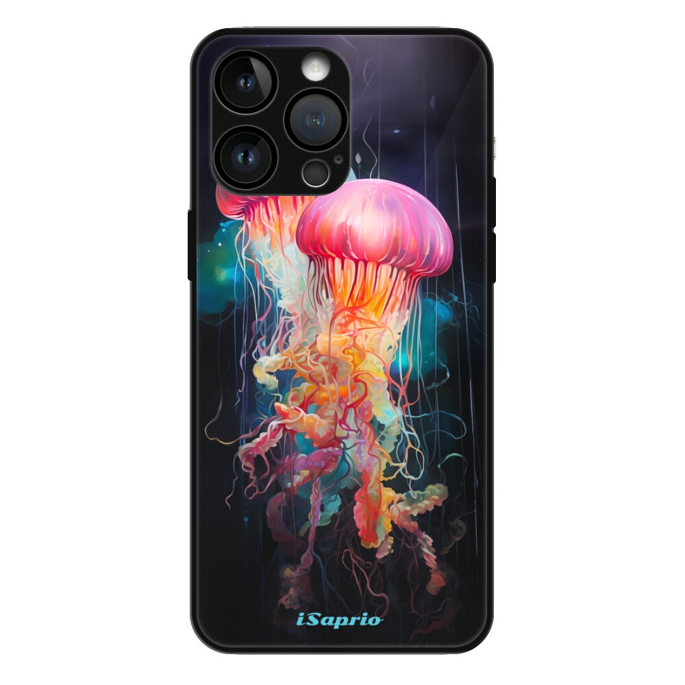 Lesklé puzdro MagSafe iSaprio - Abstract Jellyfish - iPhone 15 Pro Max