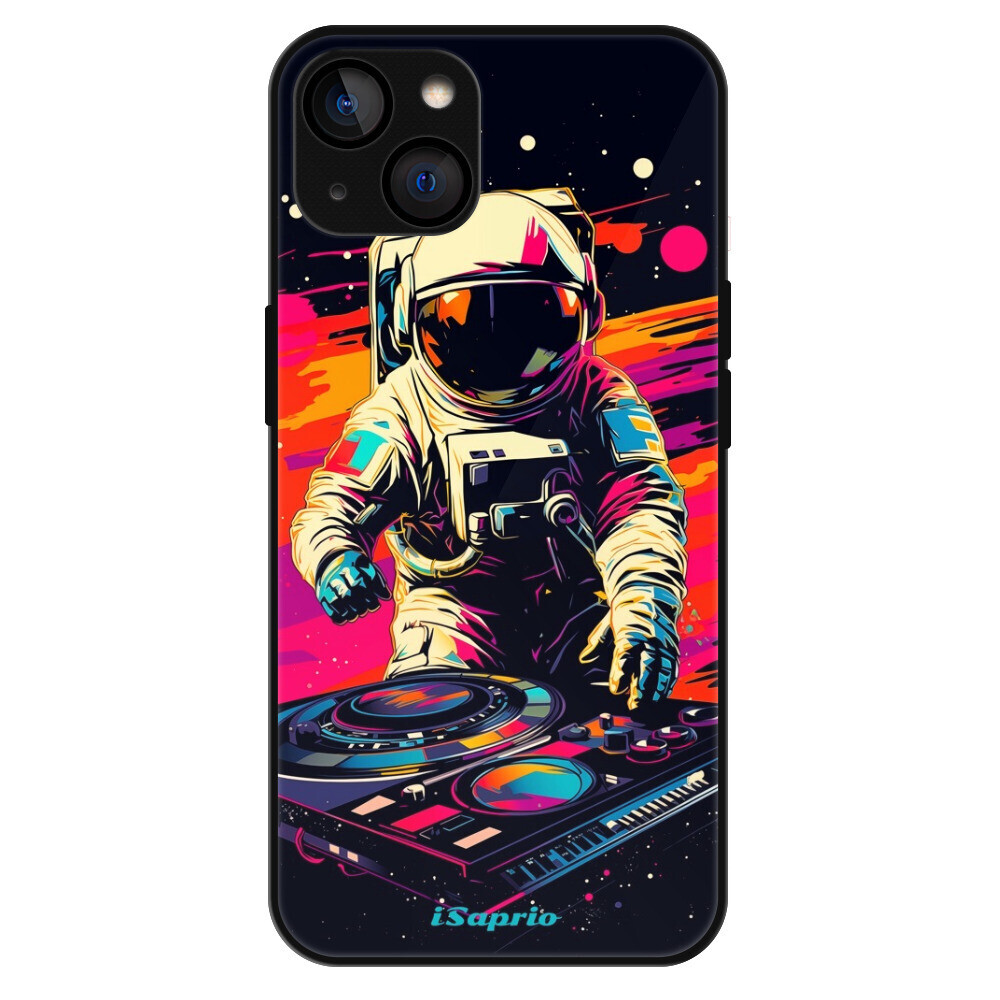 Lesklé puzdro MagSafe iSaprio - Astronaut DJ - iPhone 13