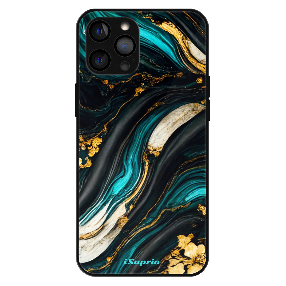 Lesklé puzdro MagSafe iSaprio - Dark Paint 10 - iPhone 12 Pro